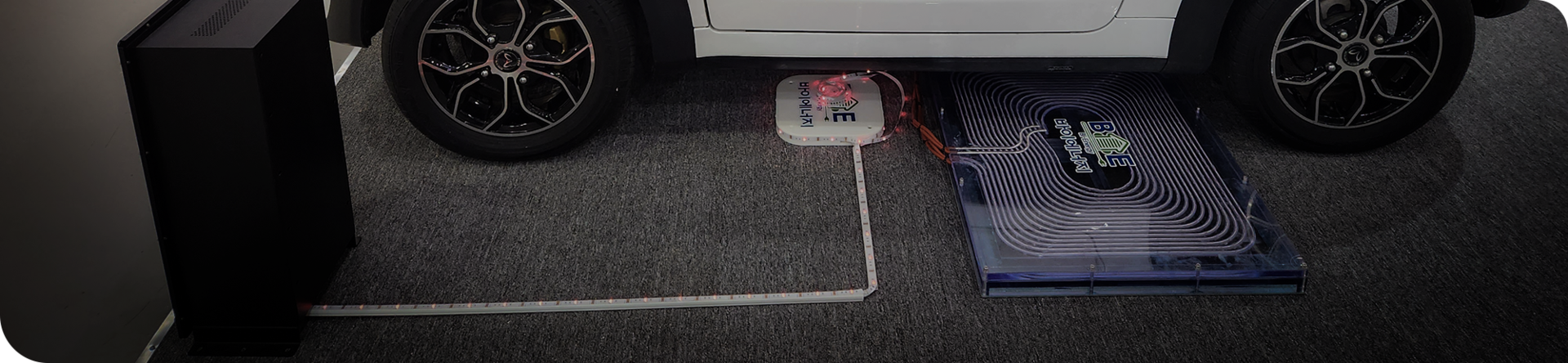 <p style="text-align: center;"><strong><span style="font-size: 15px;"> </span><span style="font-size: 17px;">Wireless EV Charger</span></strong></span></p> <p style="text-align: center;"> </p> <p style="text-align: center;"><span style="color: rgb(255, 255, 255); font-size: 11px;">차세대 충전기술의 핵심, 무선충전 시스템</span></p>